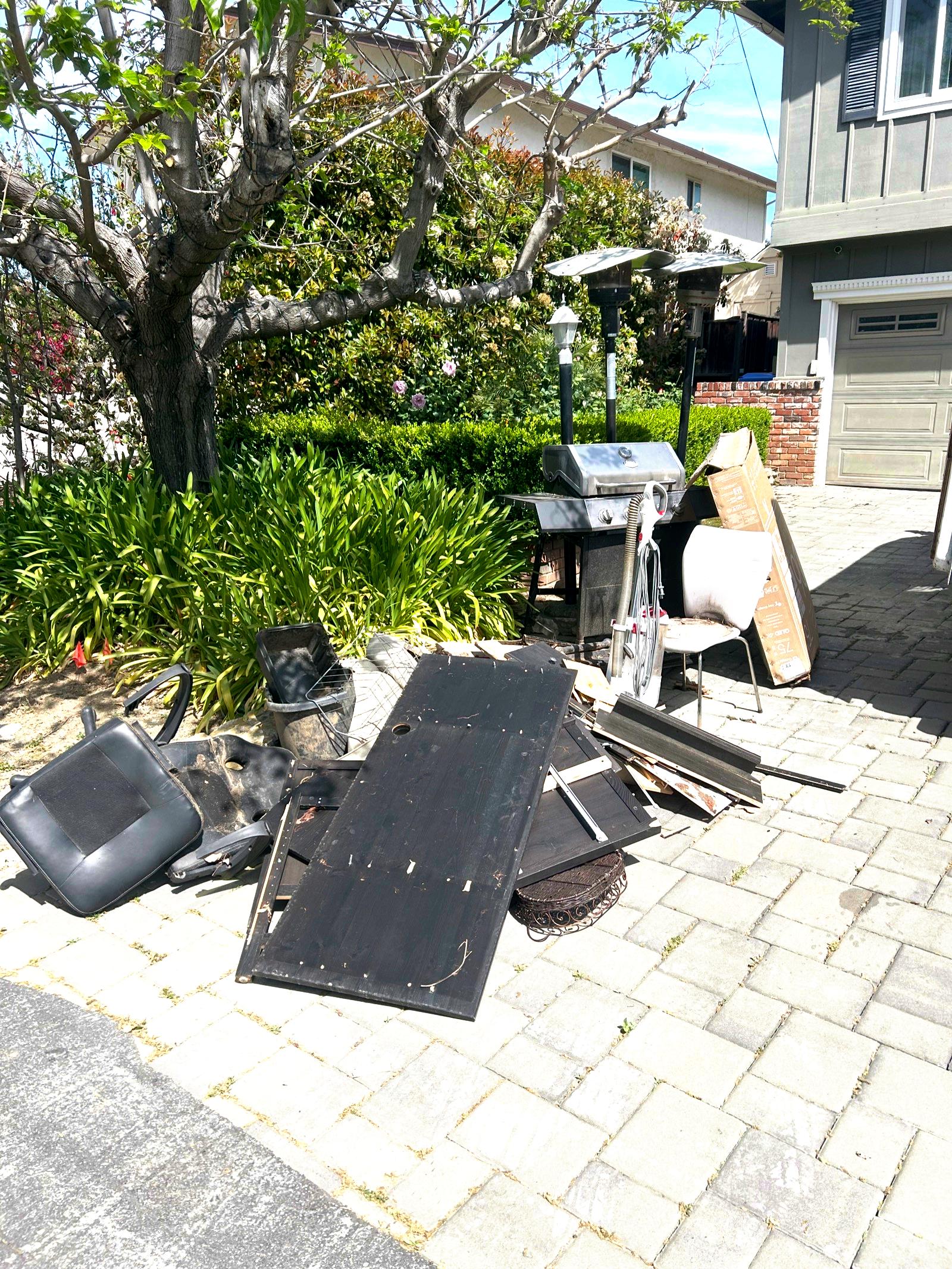 Before junk removal
